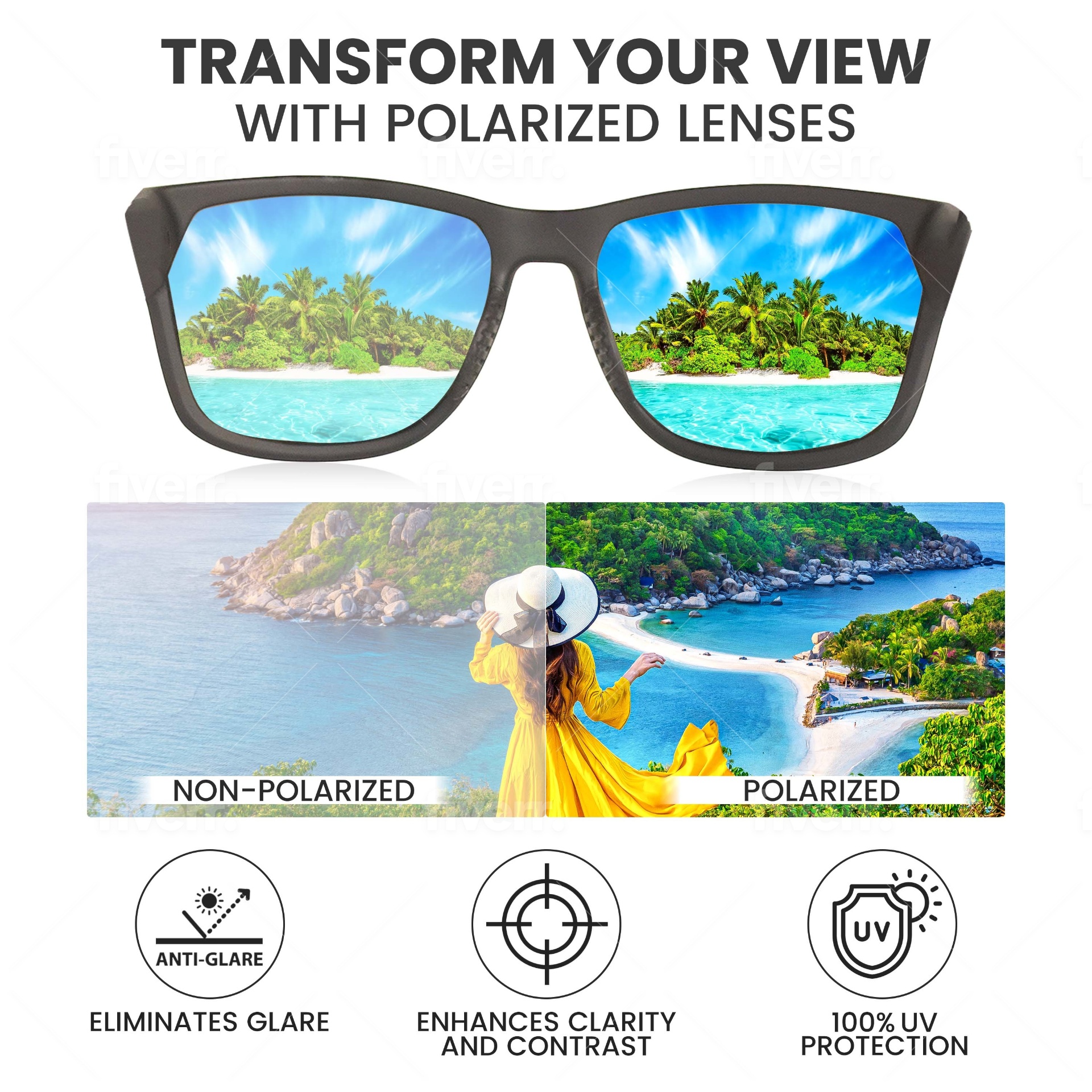 Transform your view with GoodHeye polarized lenses